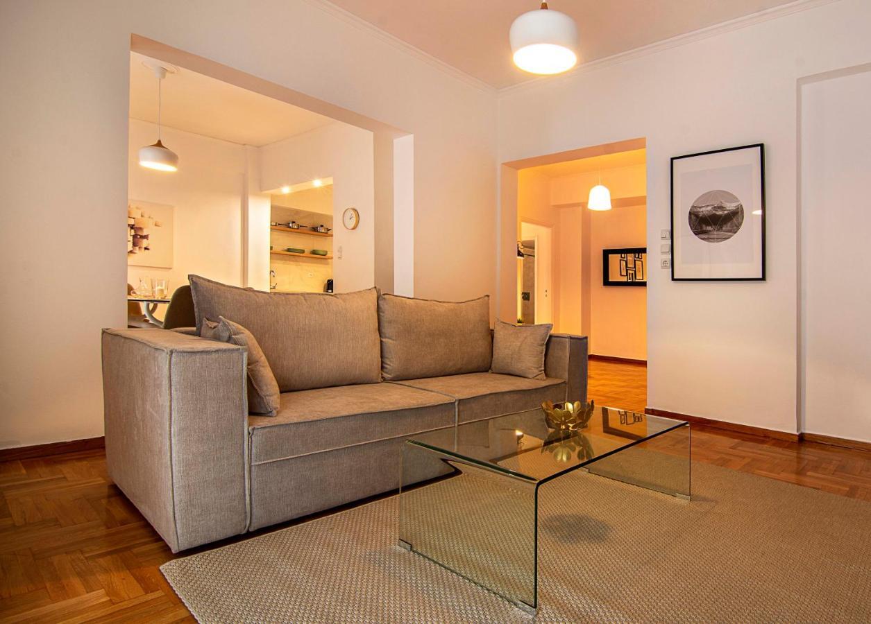 Ferienwohnung Elegant, Spacious & Minimalist Aptm W/Balcony Athen Exterior foto