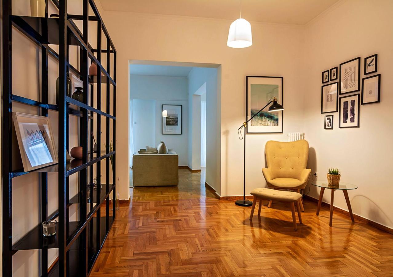 Ferienwohnung Elegant, Spacious & Minimalist Aptm W/Balcony Athen Exterior foto