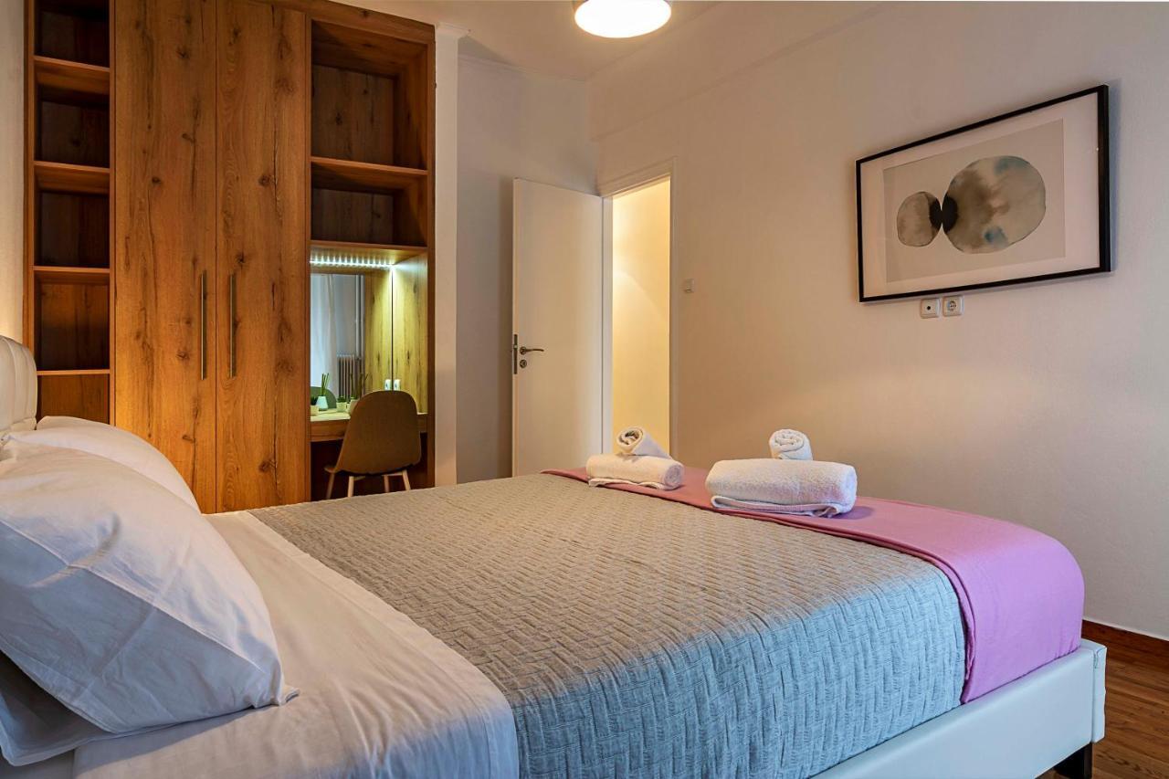 Ferienwohnung Elegant, Spacious & Minimalist Aptm W/Balcony Athen Exterior foto
